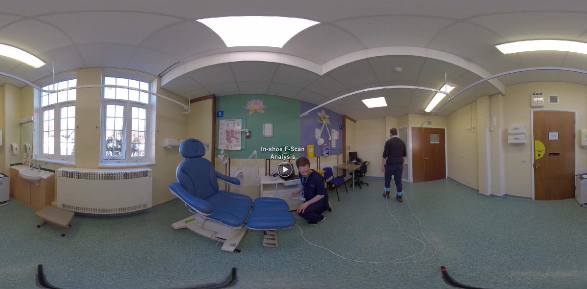 NHSE_WTE's tweet photo. "I've learnt more since I qualified &amp; I'm still learning now. No day is the same, it is more interesting." Hear from podiatry professionals about how varied &amp; rewarding their roles are. Watch our new 360, VR videos https://t.co/loqQpFUSLy    @HealthCareersUK @HEE_TEL #podiatry https://t.co/Uem9wv4VTK