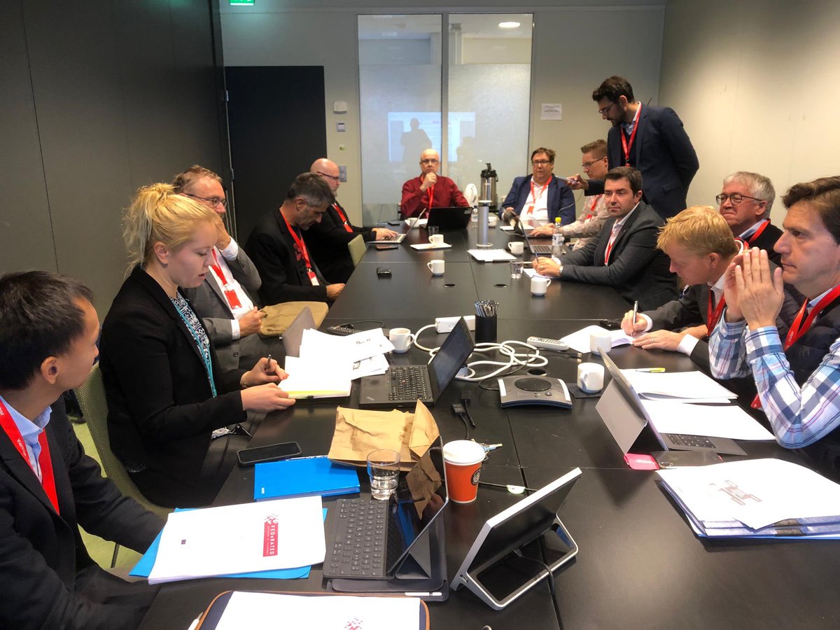 NooraLahde's tweet photo. Vision work on progress @FeRated . @IATA @Trafikverket @Finnair @CodognottoGroup @vediafi @RISEsweden @lvmfi @TraficomFinland and many more are on board. Data sharing environment is being created crossborder and -mode. https://t.co/0lxnllAvnu