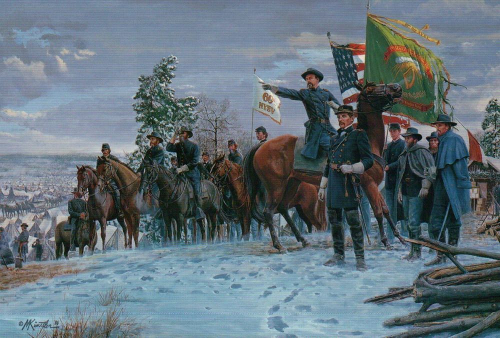 CWBelleTraveler's tweet photo. The Irish at Fredericksburg #Confederate #Union #IrishBrigade #24thGeorgia #Meagher #CivilWar #MaryesHeights https://t.co/TDJoy8nITT https://t.co/LghT8aFFz6