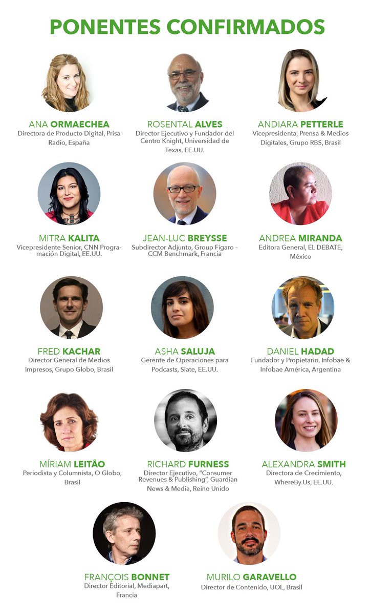 wanifraLATAM's tweet photo. ¡Solo falta un mes para #DML2019 🔥😎 y por ello presentamos el programa con los últimos detalles!
Peeero antes un pequeño adelanto: podcasts, transformación digital, contenido pago, crecimiento de audiencias, entre otros. Todos los temas y speakers👉https://t.co/NPdrZo7hhH https://t.co/f0e2dK27qY