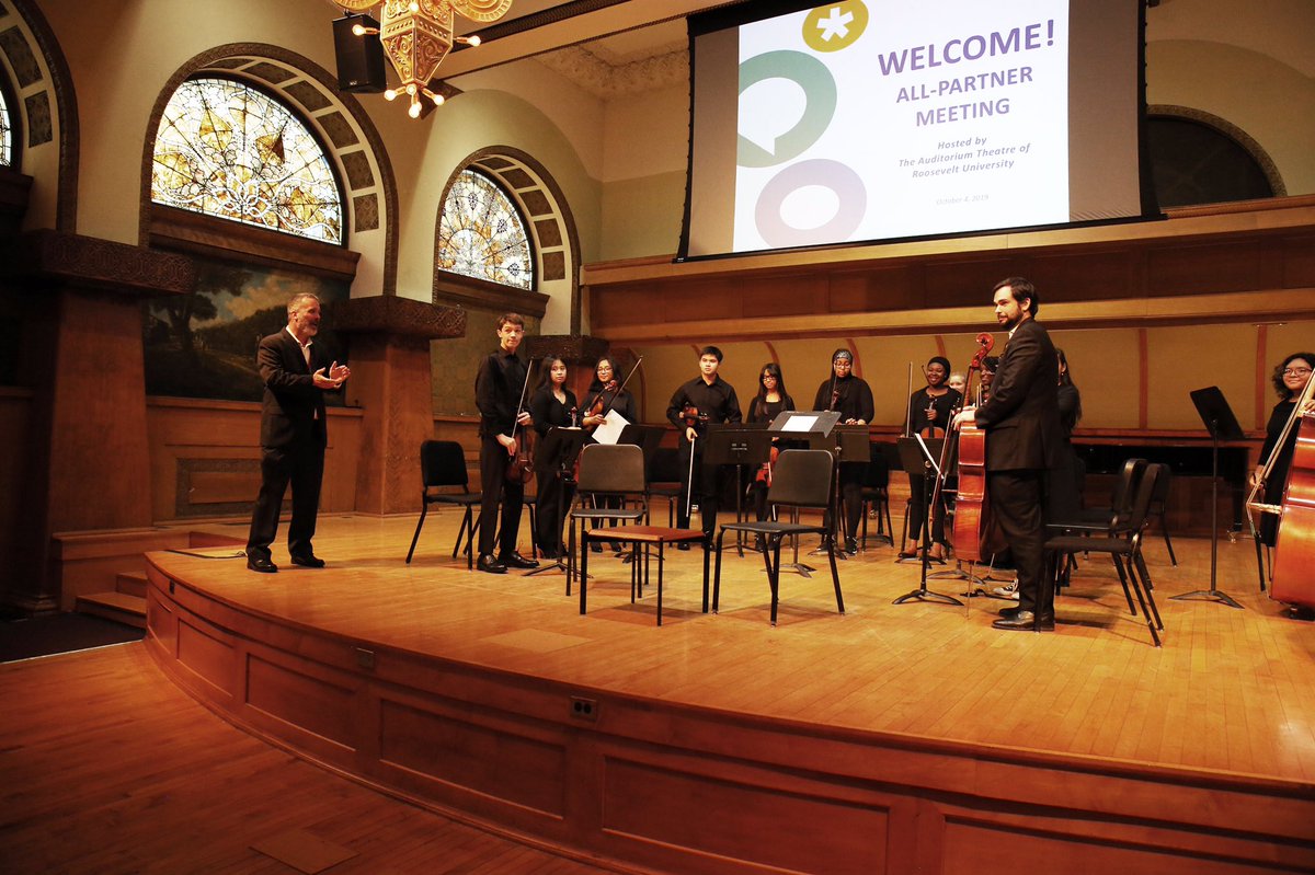 The Amundsen Orchestra's Chamber Ensemble was featured by the CPS Office of Ingenuity for it's successful, active collaboration with CSO, played at Ganz Hall at Roosevelt University. What an honor. <a href="/ChiYSO/">Chicago Youth Symphony Orchestras</a> <a href="/chicagosymphony/">Chicago Symphony Orchestra</a> <a href="/RooseveltU/">Roosevelt University</a>CAS @RooseveltU