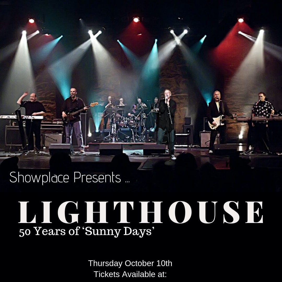 Don't miss seeing Lighthouse this Thursday night at Showplace. It's their 50th Anniversary Tour and going to be a great show. Tickets available at showplace.org #ptbo