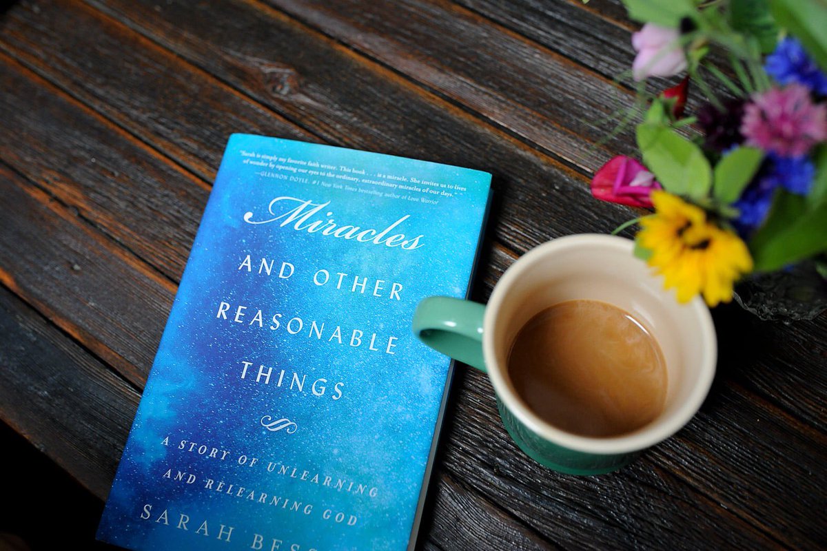 shelleyswrites's tweet photo. This beautiful, blue book launched into the world yesterday, and I am so excited for everyone who reads it! @sarahbessey writes beautifully about unlearning and relearning God through pain, healing, and the unexpected.
#ReasonableMiracles
Photo cred: @retrospectsteph https://t.co/D16bDSEVax