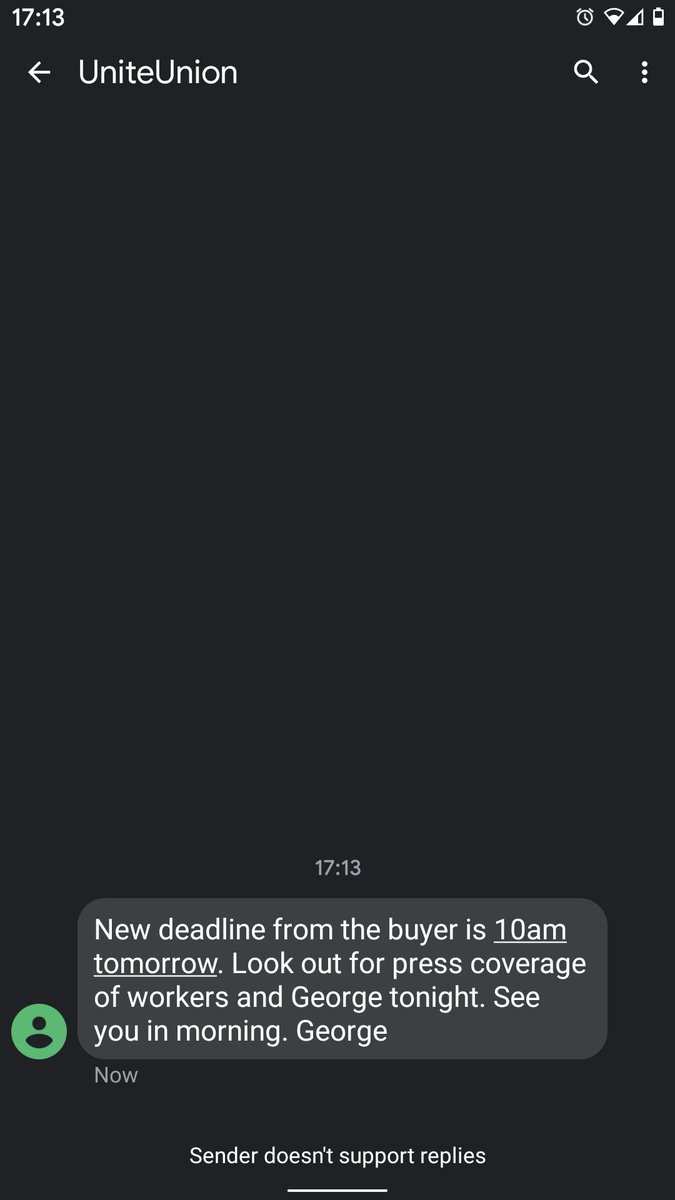 So it's D-Day tomorrow.