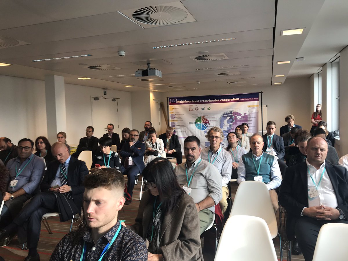 DanaBerinde's tweet photo. Cooperation = key apect for our joint future within #EU and beyond. Debating now at #EURegionsweek what’s new for post 2020 cooperation on external borders. #cooperationmatters #becauseneighboursmatter https://t.co/LUo4irugVH