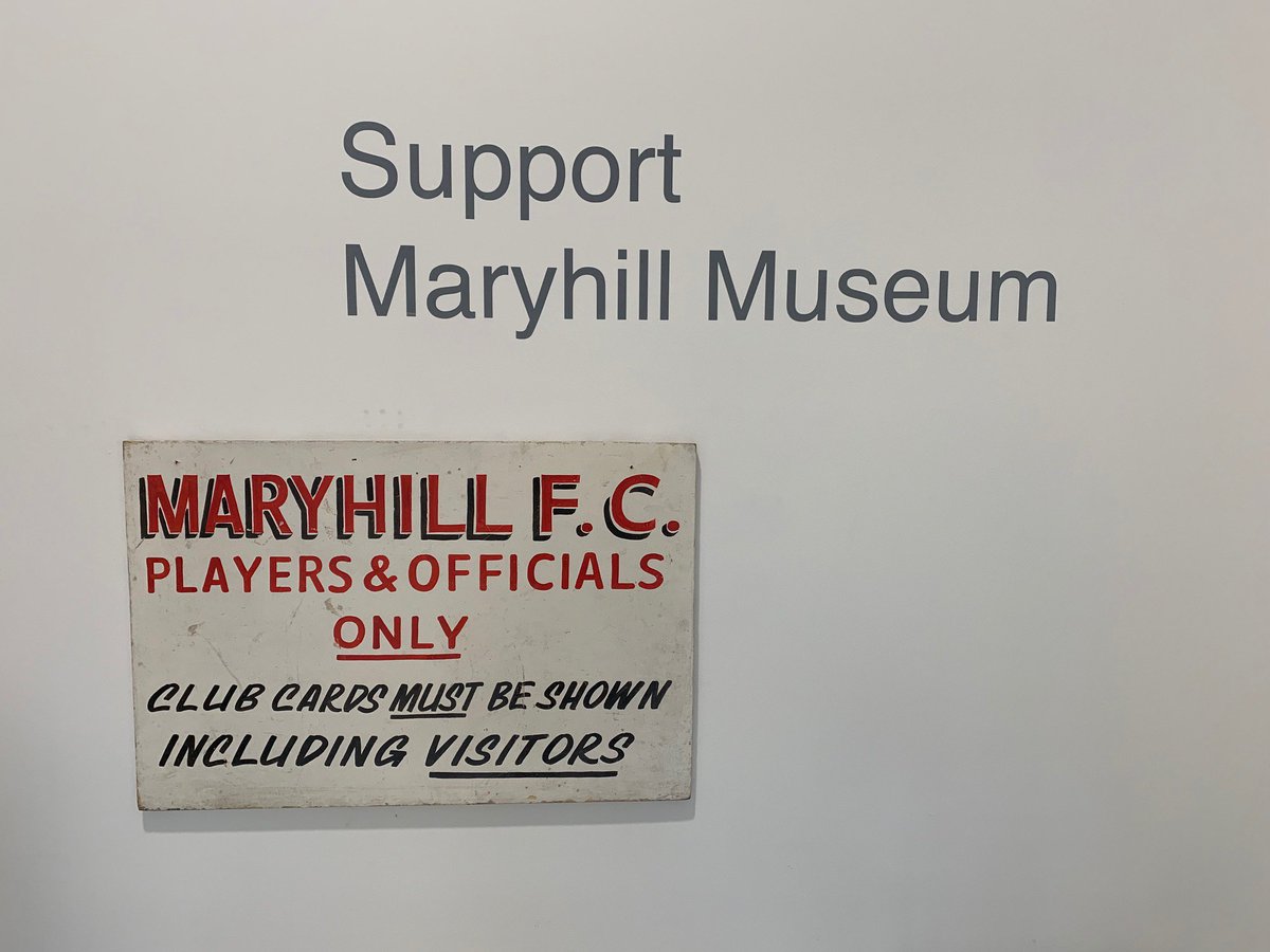 Players & Officials ONLY - but we'll make an exception for those of you who want to pop in to see the @Maryhill_FC exhibition this Saturday. 10am - 1.30pm then over to Lochburn to watch the game. #community #maryhill #glasgow #scottishfootball #communityheritage