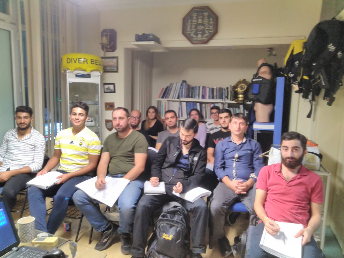 MEB Onaylı Sanayi Dalgıçlığı Kursumuz başladı! Kursiyerlerimize başarılar dileriz!