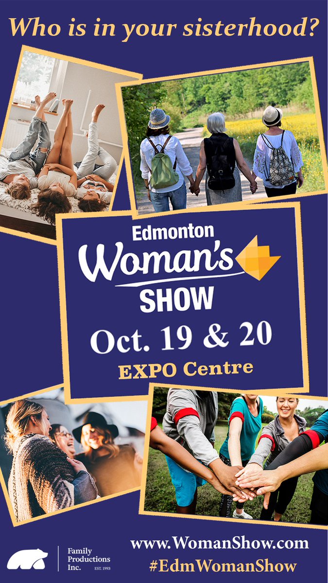 Gather the women in your life for the <a href="/EdmWomanShow/">Edm Woman's Show</a> on Oct 19 &amp; 20 at the Expo Centre! Listen to the POWER Drive with Jake &amp; Hannah for the chance to win a 4-pack of tix! #EdmWomanShow
