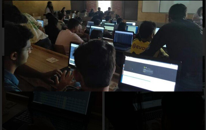 Hack The Box session @ Upes today was a blast!! 😁
Thankyou <a href="/hackthebox_eu/">Hack The Box</a> for the opportunity and dedicated labs!!
Special thanks to <a href="/RoadRunnerHacks/">r0adrunn3r</a> !!

#security #infosecurity #HackTheBox #workshop
