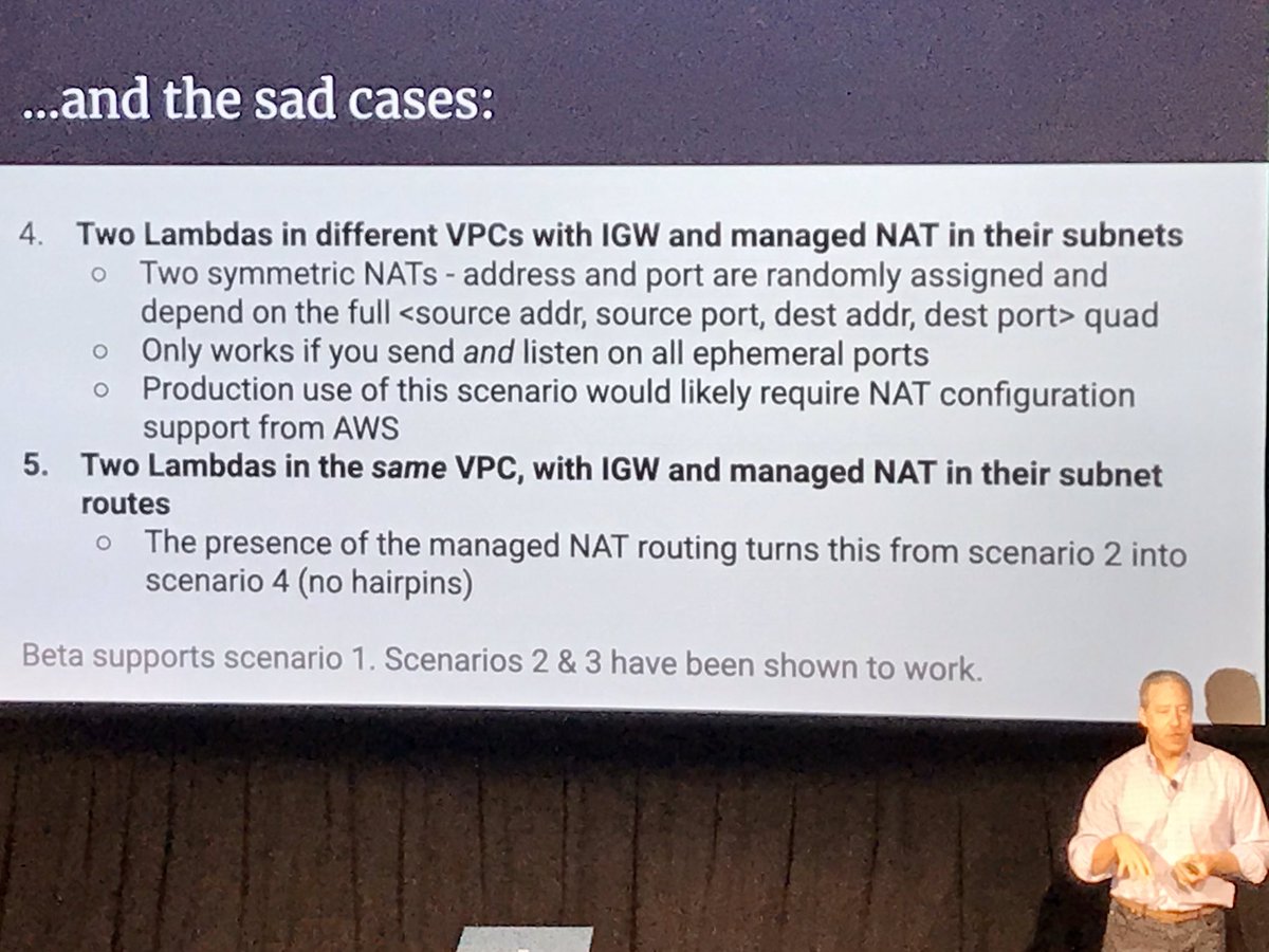 Drew Firment (@drewfirment) on Twitter photo pioneers are going to pioneer — <a href="/timallenwagner/">Tim Wagner</a> announcing #serverless networking #Serverlessconf pioneers are going to pioneer — <a href="/timallenwagner/">Tim Wagner</a> announcing #serverless networking #Serverlessconf