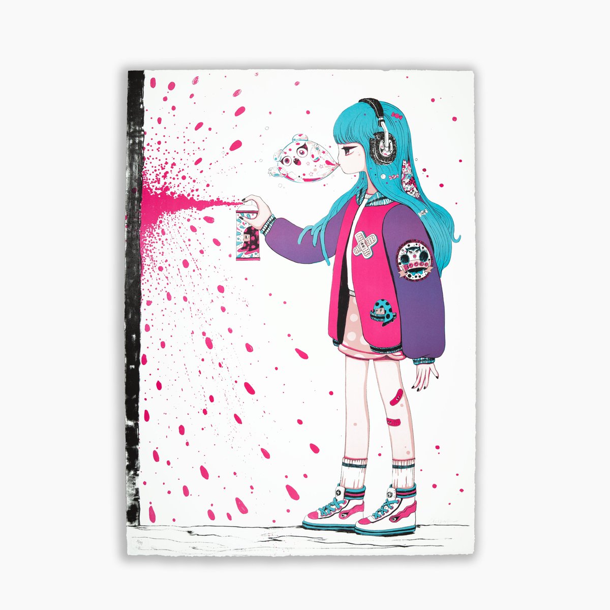 PrintThemAll's tweet photo. NOW AVAILABLE, New Lithograph ''Liberation’’ by Stickymonger in exclusivity on @PrintThemAll
https://t.co/qOzcFPAkRU
#stickymonger #asianart #southkorea #koreanart #printthemall #pta #bringarthome #lithograph #paris #publishinghouse #art #contemporaryart #newyork #nyc #StreetArt https://t.co/ctXmp6K4PU