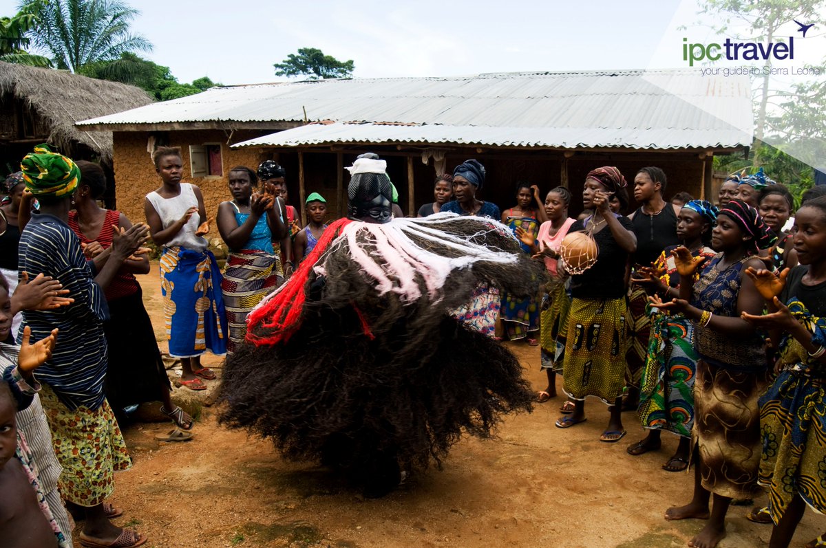 IPCTravelAgency's tweet photo. #Sowei masks, one of the most beautiful masks in #Africa and unique to the region around #SierraLeone are worn by senior members of the all-female #Sande or #Bondo Society during rite-of-passage ceremonies that signify a girl’s transition to adulthood. https://t.co/E9B10hGguA