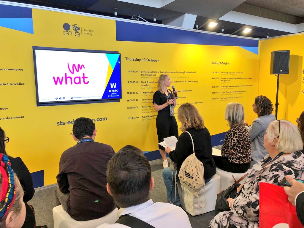 I did it!!!! My first talk at #WYSTC