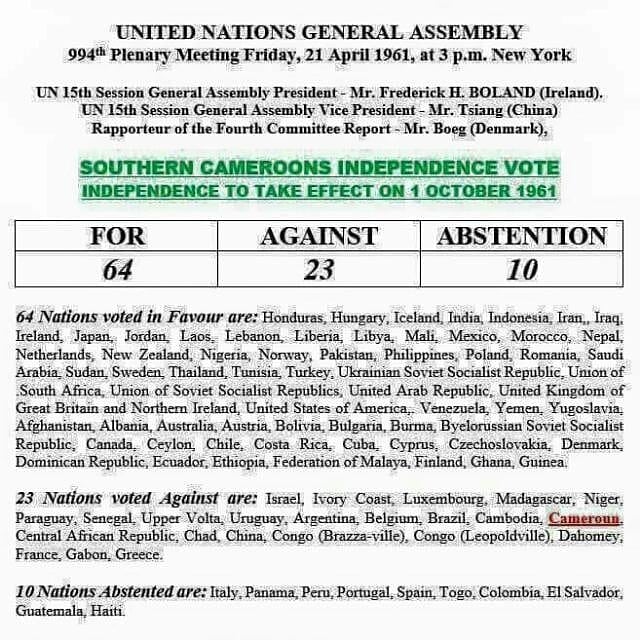 Until #PaulBiya #FreeAbdulKarim #FreeSisikuAyukTabe #FreeAllArrested unconditionally #DemilitarizeAmbazonia #StopTheGenocideInSouthernCameroons d sham of a releasx 333 inmates wch ar mostly #Kamto disciples remains a #Nonstarter 4 d #Ambazonia quest to #FreeSouthernCameroons @hrw