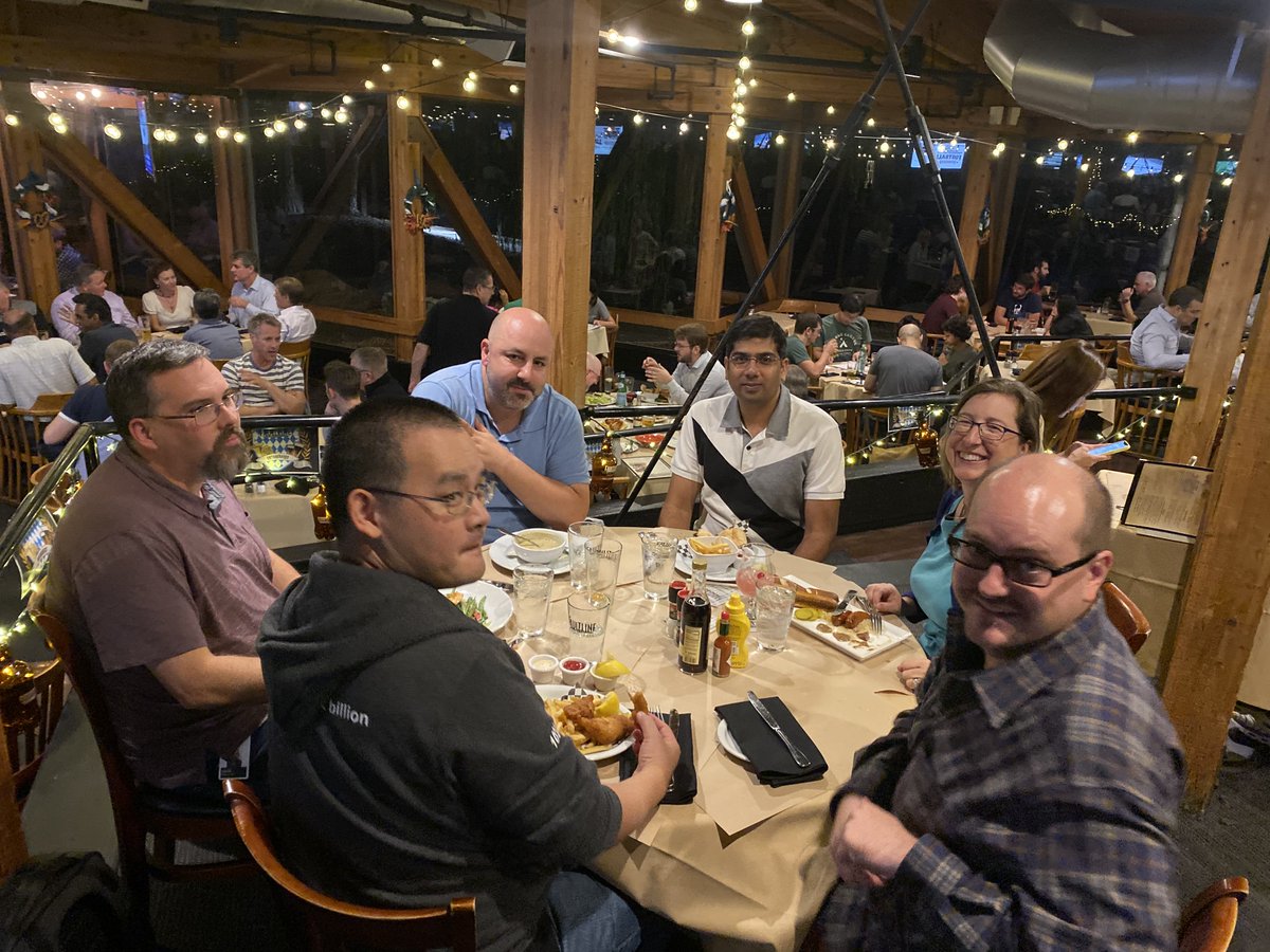 trafficserver's tweet image. ATS dinner event after the first day of the ATS Fall Summit.  #Apache @TheASF