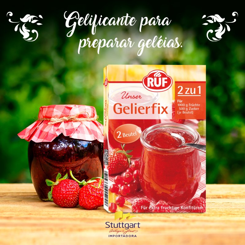 Prepare geléias com o Gelificante Gelierfix. 🙂  Compre em nosso site mla.bs/78aaa128