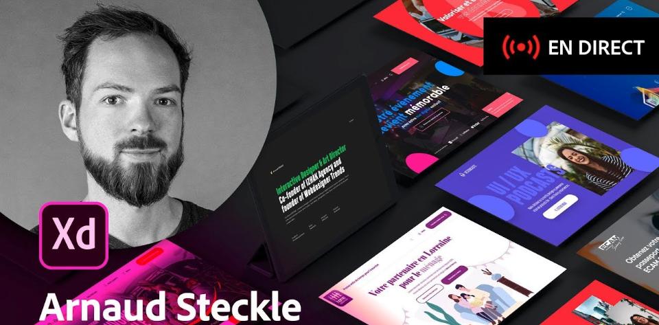 [MASTERCLASS] - Rdv demain à 14h !
<a href="/fr32c/">Franck Payen</a> reçoit le designer d'interfaces et DA @wdtrends pour une session #UxDesign sur #AdobeXD : adobe.ly/33an2sW
#StayTuned