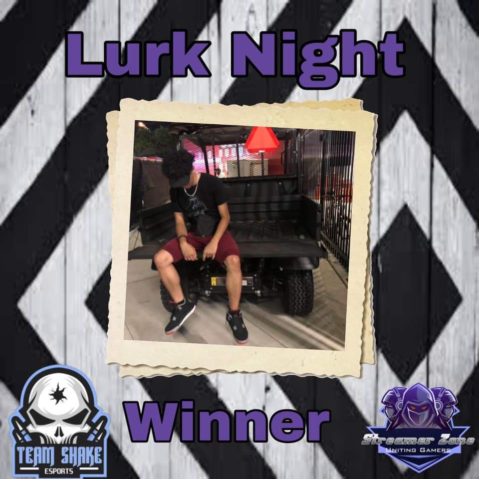 TeamShakeSZ's tweet image. Congratulations to our Lurk Night winner for this week Dron Aldron!!!!! Join us in the event stream tonight 10/09/2019 at 8 p.m. CST its gonna be an awesome Time!!  View the stream here at twitch.tv/drongamingtv