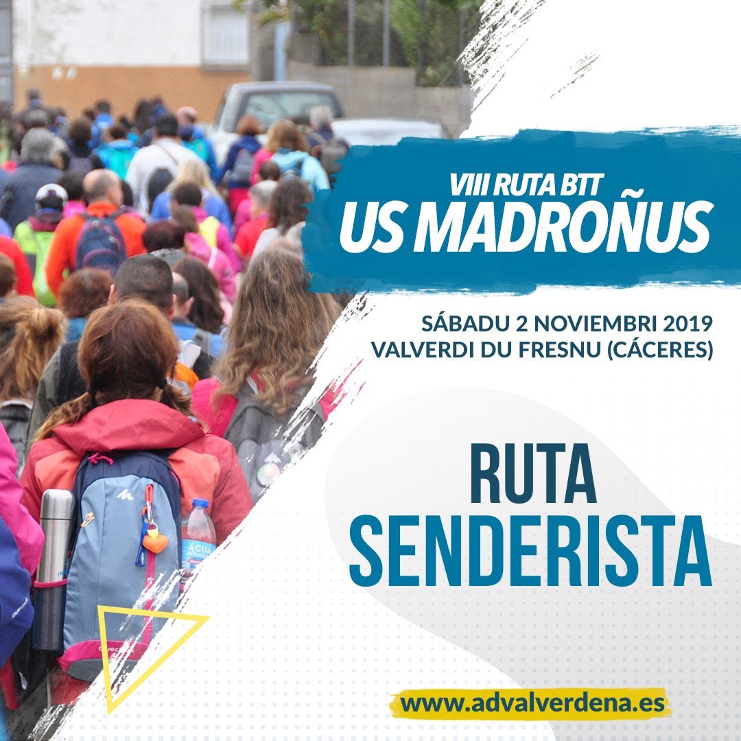Para todos los que nos preguntáis por la ruta de senderismo, aquí os dejamos el track ⬇️
•
es.wikiloc.com/rutas-senderis…
•
•
•
#usmadroñus #usmadroñus2019 #btt #mtb #mountainbike #bike #cycling #bikes #adv #advbikes #advalverdena #udeportiesoidi #valverdidufresnu #valverdedelfresno
