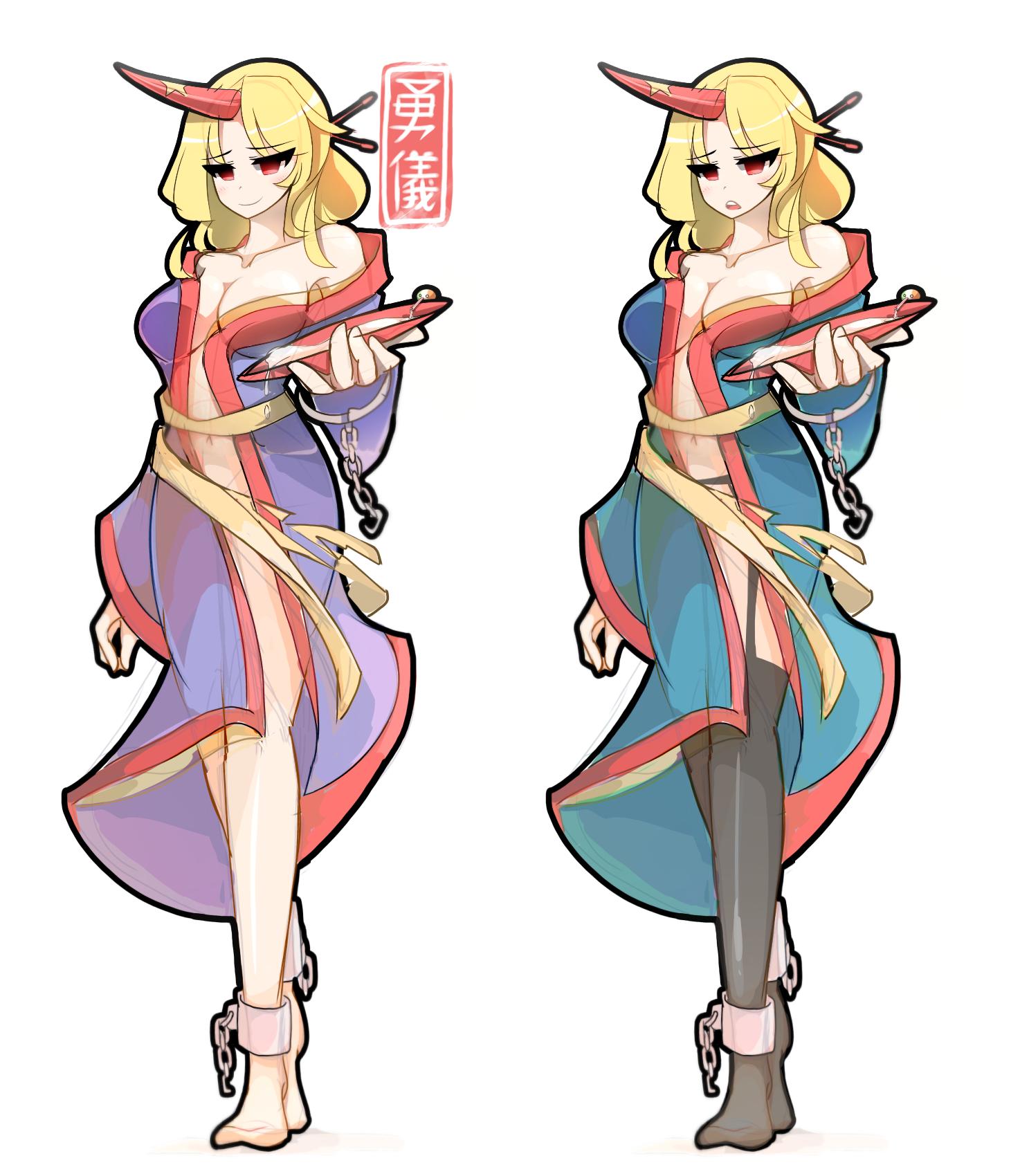 Drzava Extended Version Of Kimono Oni Because Idk 星熊勇儀 T Co Ptyazsixds Twitter