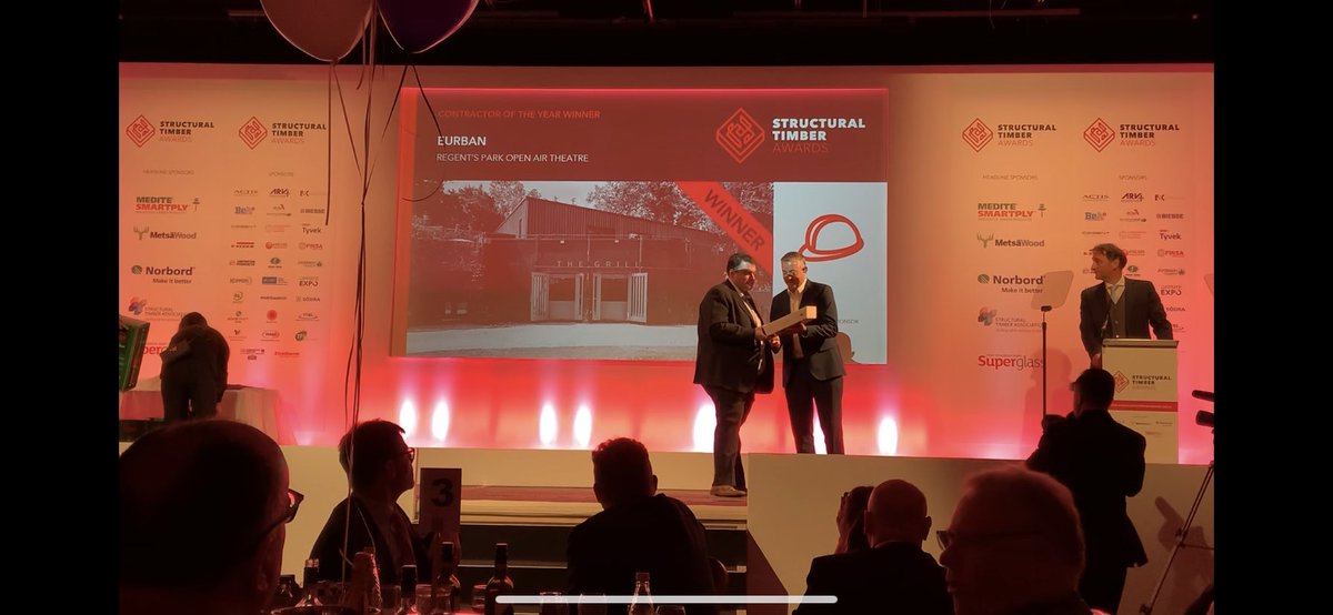 And the winner of the #ContractorOfTheYear 2019 is @EURBANLimited!!! Congratulations 👏 #STAwards @STAwards19 #BeAssured #ThePowerOfFastening