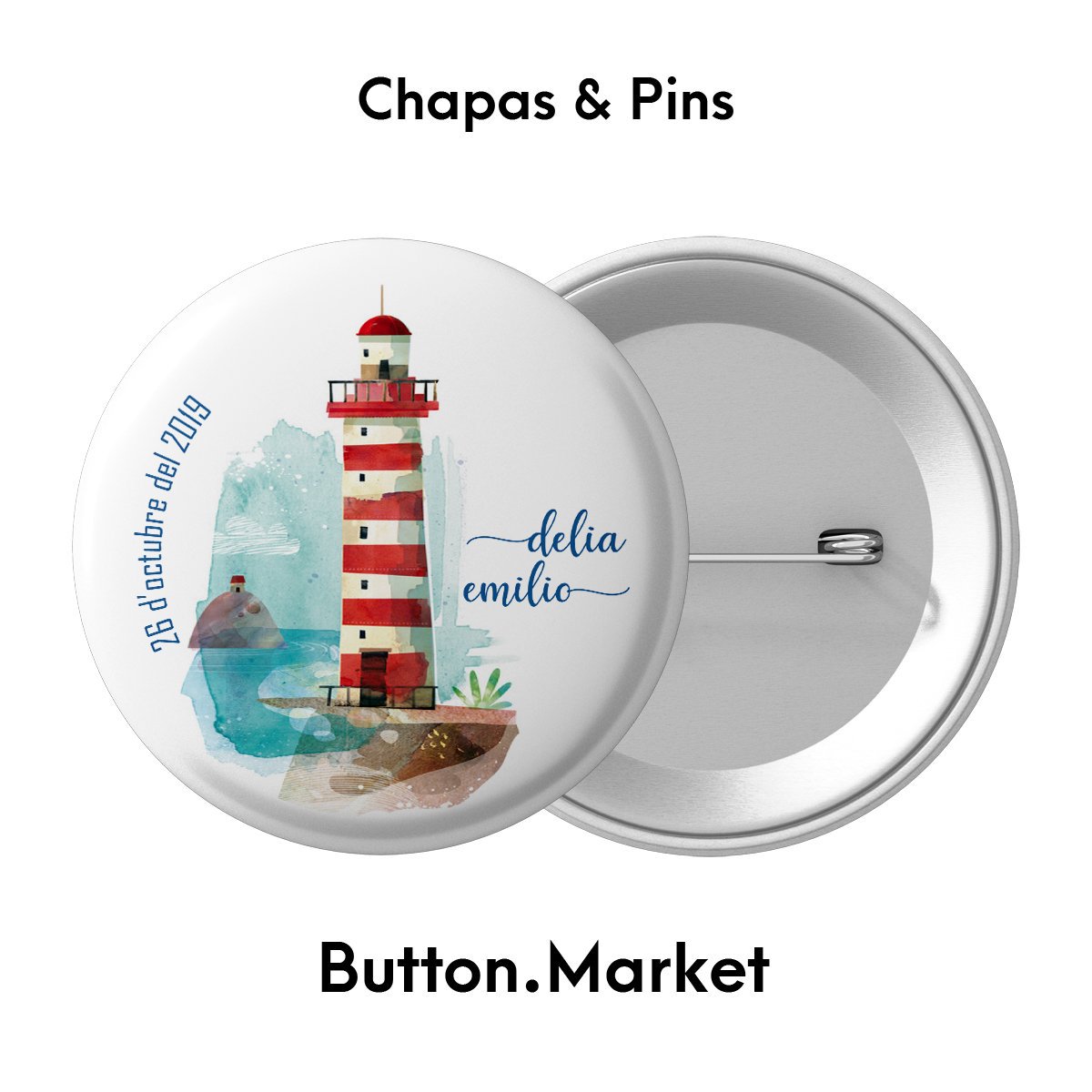 ButtonMarket's tweet image. #Buttons &amp;amp; #badges sent to Catalonia.