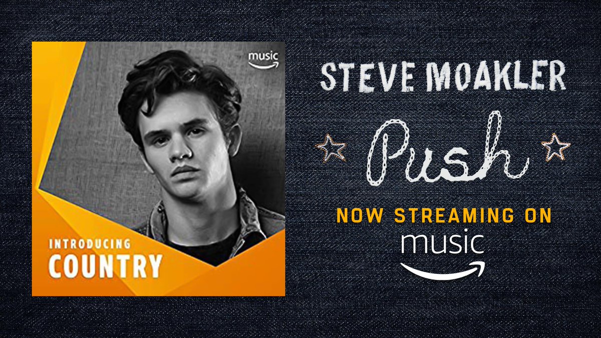 stevemoakler's tweet photo. Shoutout to @amazonmusic for adding #Push to their #IntroducingCountry playlist! Grateful for the support 😎 https://t.co/jxKiGWvacr https://t.co/Ff6CjeSH2L