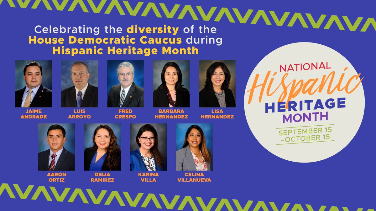 This #HispanicHeritageMonth, I am  proud to highlight my colleagues who help represent the rich diversity of the House Democratic Caucus.