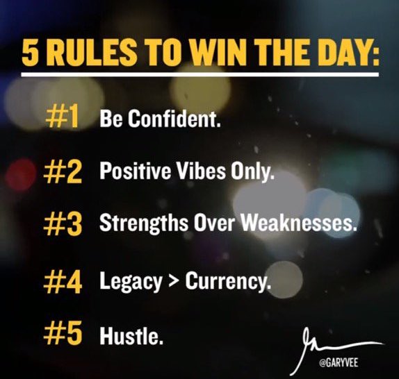 5 rules