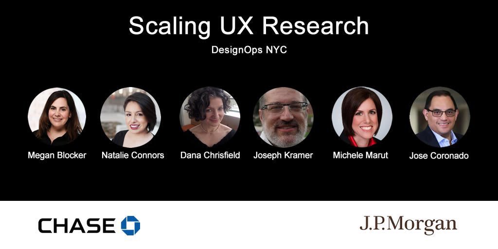We are super excited to host this sold out #DesignOps NYC event - Scaling UX Research with Megan Blocker <a href="/McKinsey/">McKinsey & Company</a> <a href="/MicheleMarut/">Michele Marut</a> @CBREnyc Joseph Kramer <a href="/jpmorgan/">J.P. Morgan</a> Dana Chrisfield <a href="/Etsy/">Etsy</a> Natalie Connors <a href="/Chase/">Chase</a>, and I. 
#FOMO? We’ll publish the video...
 meetu.ps/e/HctJY/cjgG2/a
#ux