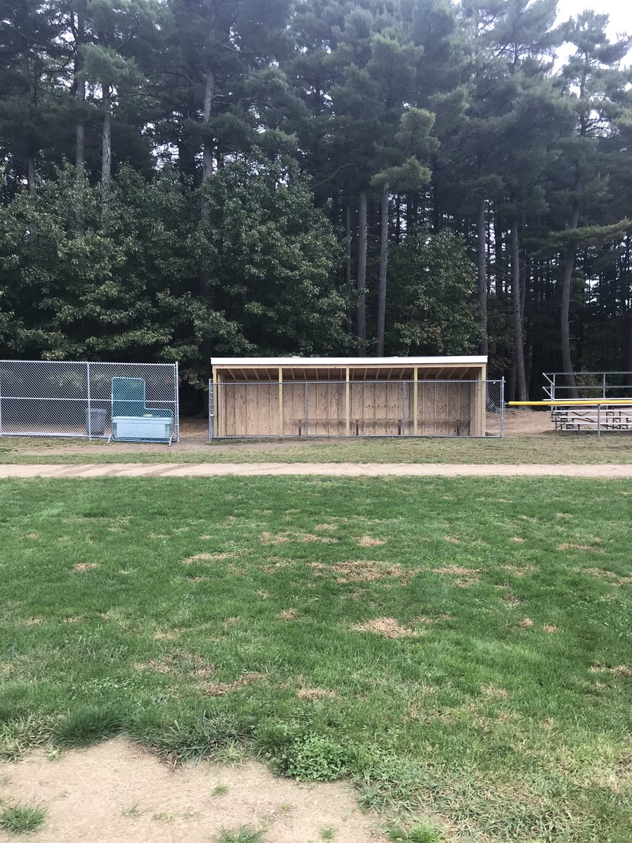 BLLBaseball's tweet image. Wow!  Our NEW DUGOUTS are amazing!!!
Thank you to Thomas Calzini!!! And his family, friends and all that volunteered their time, skills and muscle!   Thomas, your Eagle Scout project shows your abilities and much more!  What an undertaking!!  We are proud you are a BLL alum!!