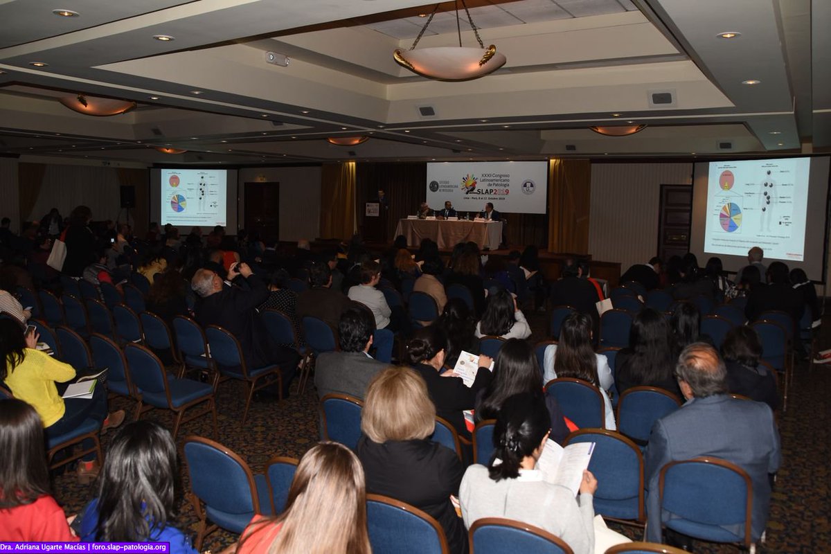SLAPpatologia's tweet photo. Todo un éxito el arranque de nuestro Congreso en Lima... un ambiente de academia y amistad que une a la patología latinoamericana #slap2019 día 8 de octubre:
+fotos: https://t.co/VwQQvOyORU https://t.co/QkRVO8gBto