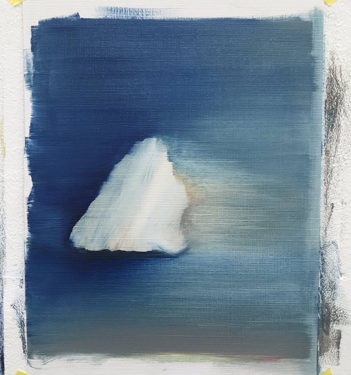 Outlier, oil on paper #sketchaday #sketchday280