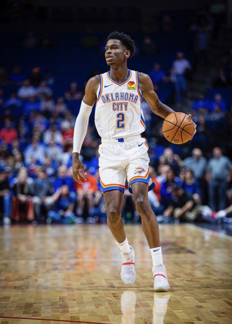 I put on drip everyday from the - Shai Gilgeous-Alexander