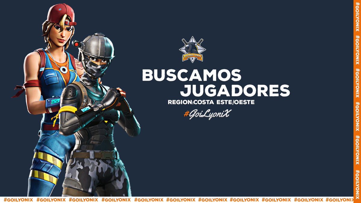 #Anuncio⚠️|#Fortnite 

Volvemos a Reaunudar este Gran Proyecto Que empezó hace poco,así que por eso regresamos con este gran anuncio !

Estamos De Nuevo Buscando Jugadores Para Fortnite Interesados manden MD (Región:Costa Este/Oeste 

#GoiLyonix ⚔️💪🏻🧡