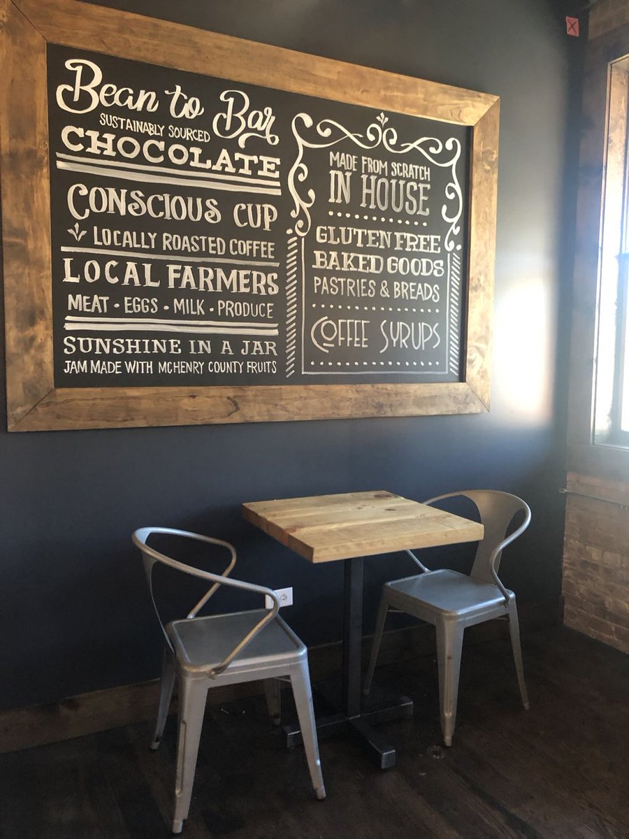 Our cafe will open soon! Watch closely for an official announcement. While we are doing our best to get ready, we will be serving up a limited menu while we find our rhythm. We will have chocolate, as well as coffee &amp; tea, pastries, wine, beer and whiskey. Plenty to enjoy!