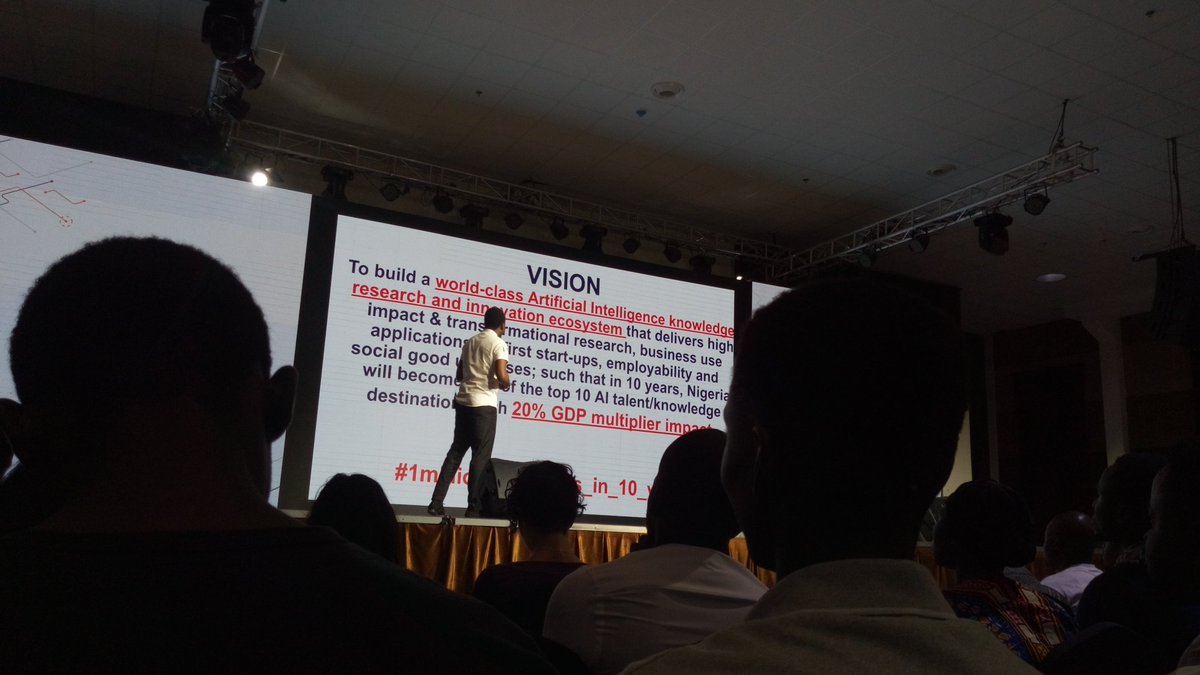 PrinceSONUGAesq's tweet image. Today at #tensorflowroadshowlagos I was utterly inspired by the awesome presentations of @DataScienceNIG and @AISaturdayLagos of their trailblazing AI activities. It can only get better and bigger from Nigeria to Africa and the Globe...