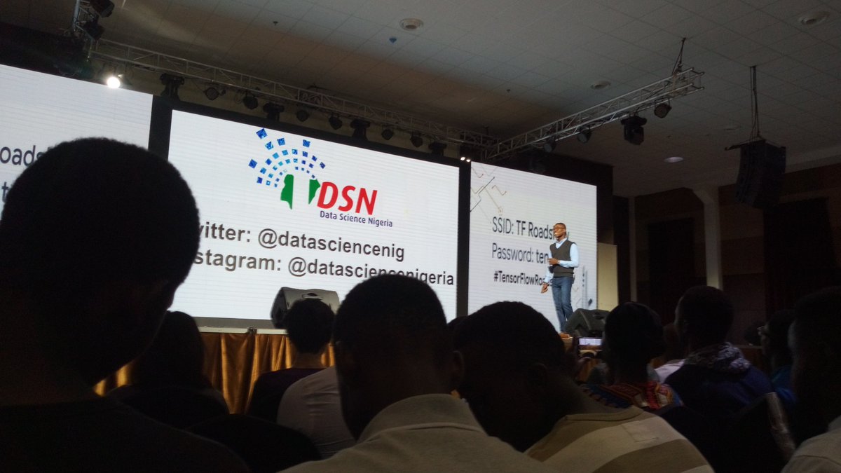 PrinceSONUGAesq's tweet image. Today at #tensorflowroadshowlagos I was utterly inspired by the awesome presentations of @DataScienceNIG and @AISaturdayLagos of their trailblazing AI activities. It can only get better and bigger from Nigeria to Africa and the Globe...