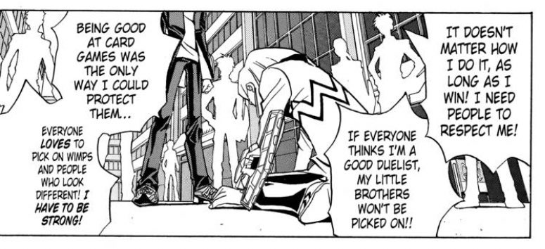 From one older sibling to another. 