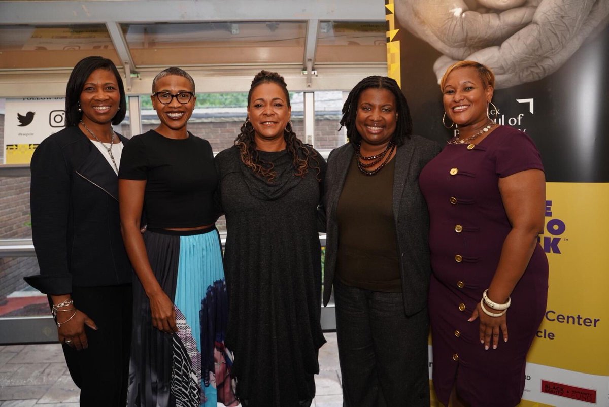 ABFE's tweet photo. A few highlights from "In Her Shoes: Stories, Insights, & Perspectives from Women of Color" where our President & CEO Susan Taylor-Batten spoke about Women of Color in Philanthropy @TSOPCLE & @candidmidwest https://t.co/rFQbtpfFah