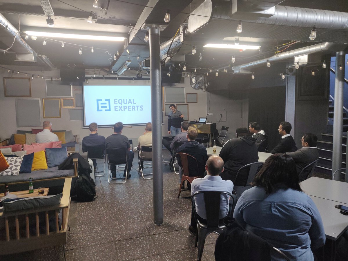 We are kicking off our first talk  from Abraham Marin-Perez  on  Architectural Patterns For A More Efficient Pipeline #LifeAtCapgemini