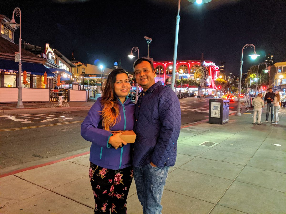 SomenKutty's tweet photo. Always love coming back to Fisherman's Wharf,one of the busiest tourist spot of #SanFrancisco https://t.co/05QW4otDxq