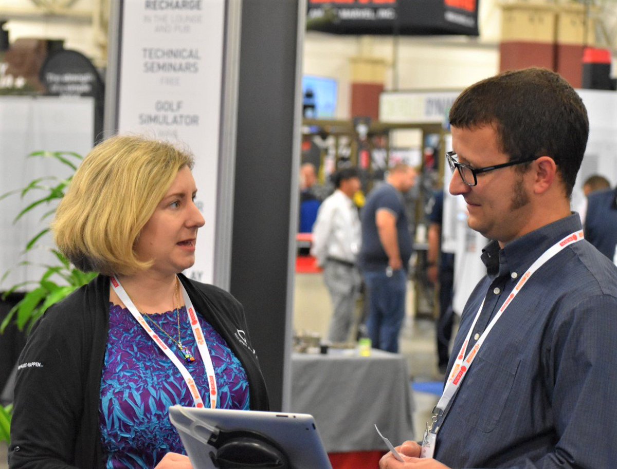 WEDCNews's tweet photo. Looking to sign up for the Wisconsin Supplier Network @WIMTS2019? We've got you covered. Stop by the Hub, and a @WEDCNews rep will walk you through the process. #WIMfgMonth https://t.co/v8uOsB5Alw