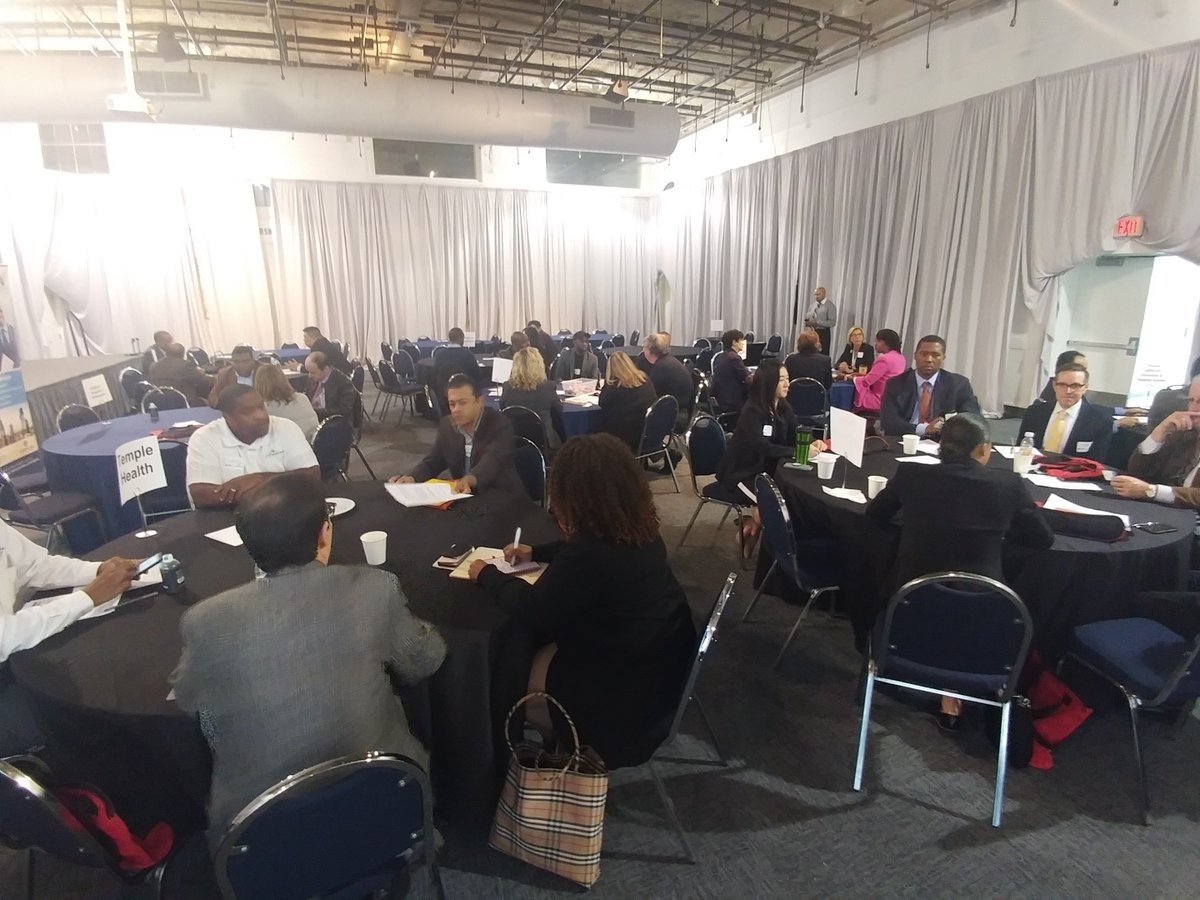 EconomyLeague's tweet photo. We'd like to #thank @PhilaTEC & @PHLCommerce for cohosting the #IT #MeetandGreet with us at the #EnterpriseCenter! #Philly university and hospital buyers met with #local #diverse IT companies as a part of #MinorityEnterpriseDevelopmentWeek! Many meaningful #connections were made! https://t.co/bIqsG99ISz