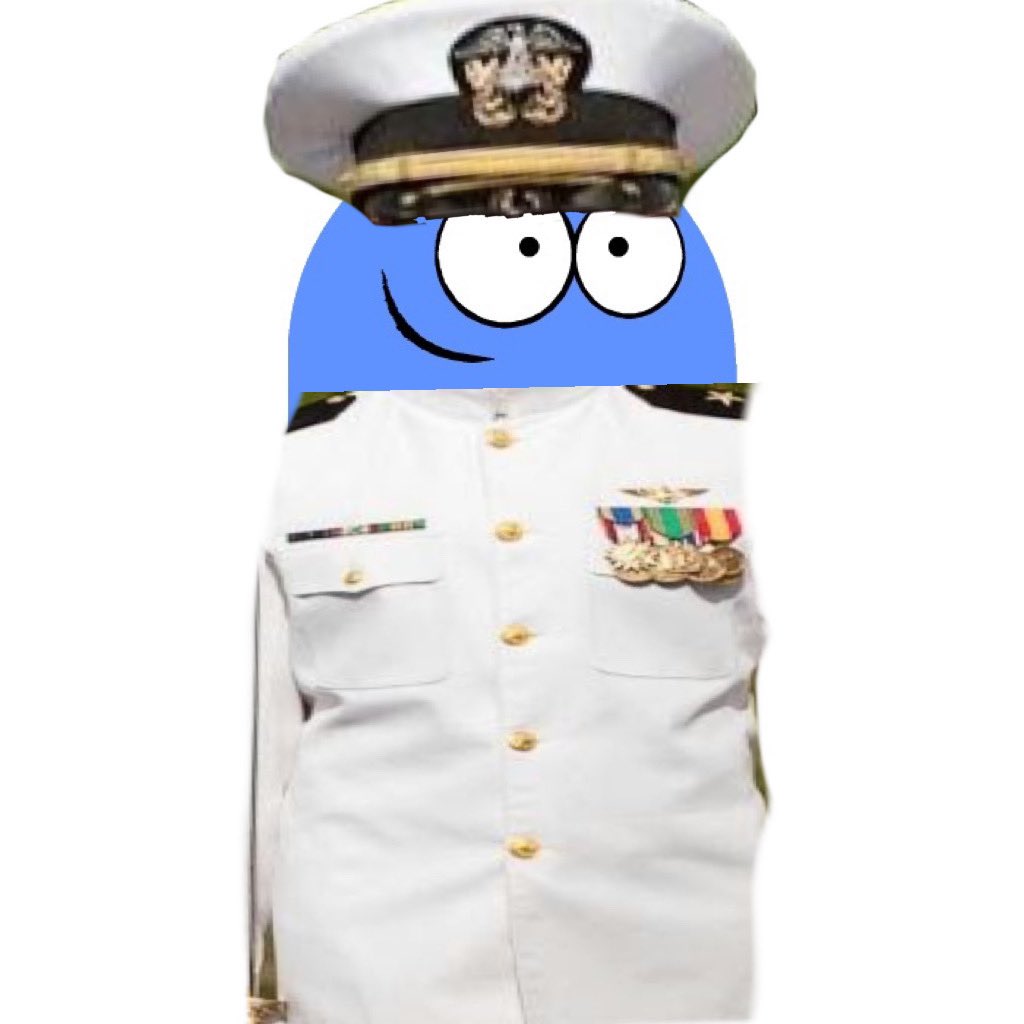 BlooPaddleball's tweet photo. navy blue                          navy bloo https://t.co/G0UAlWnViq