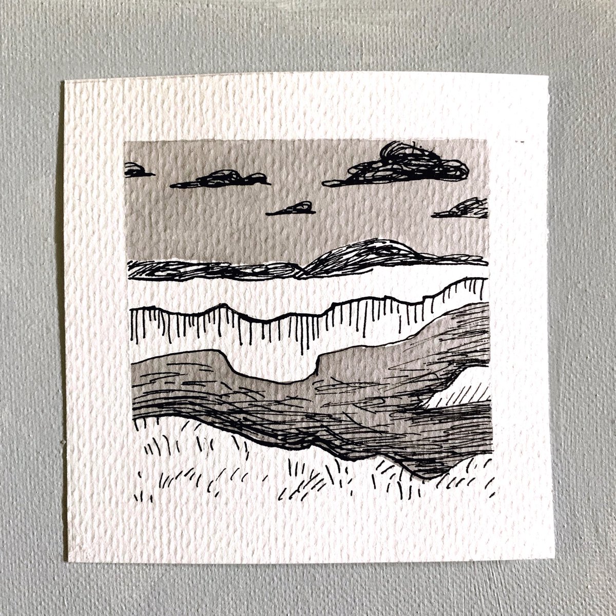marissamakesart's tweet photo. Inktober Day 9. I wish it was Friday, but it is only Wednesday... #Inktoberday9 #inktober https://t.co/ipmRCVHqhE