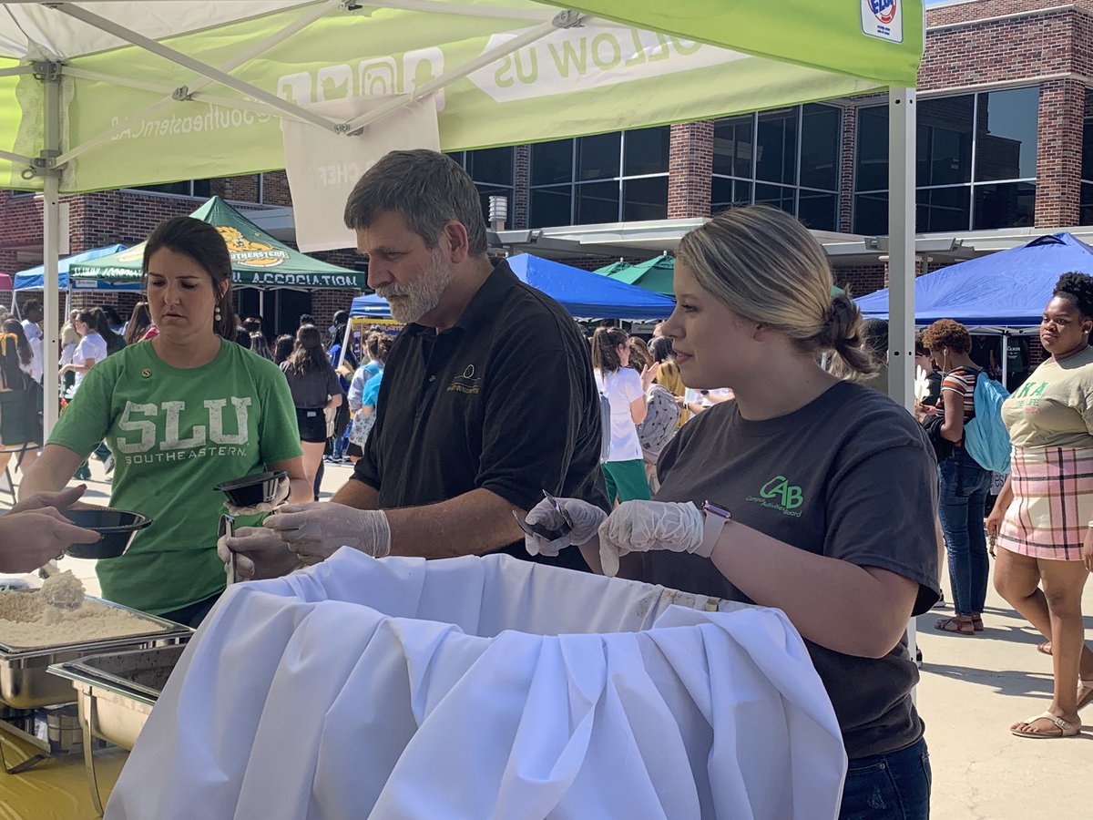 SLUStudentUnion's tweet image. Stop by the Union today for Gumbo Yaya!