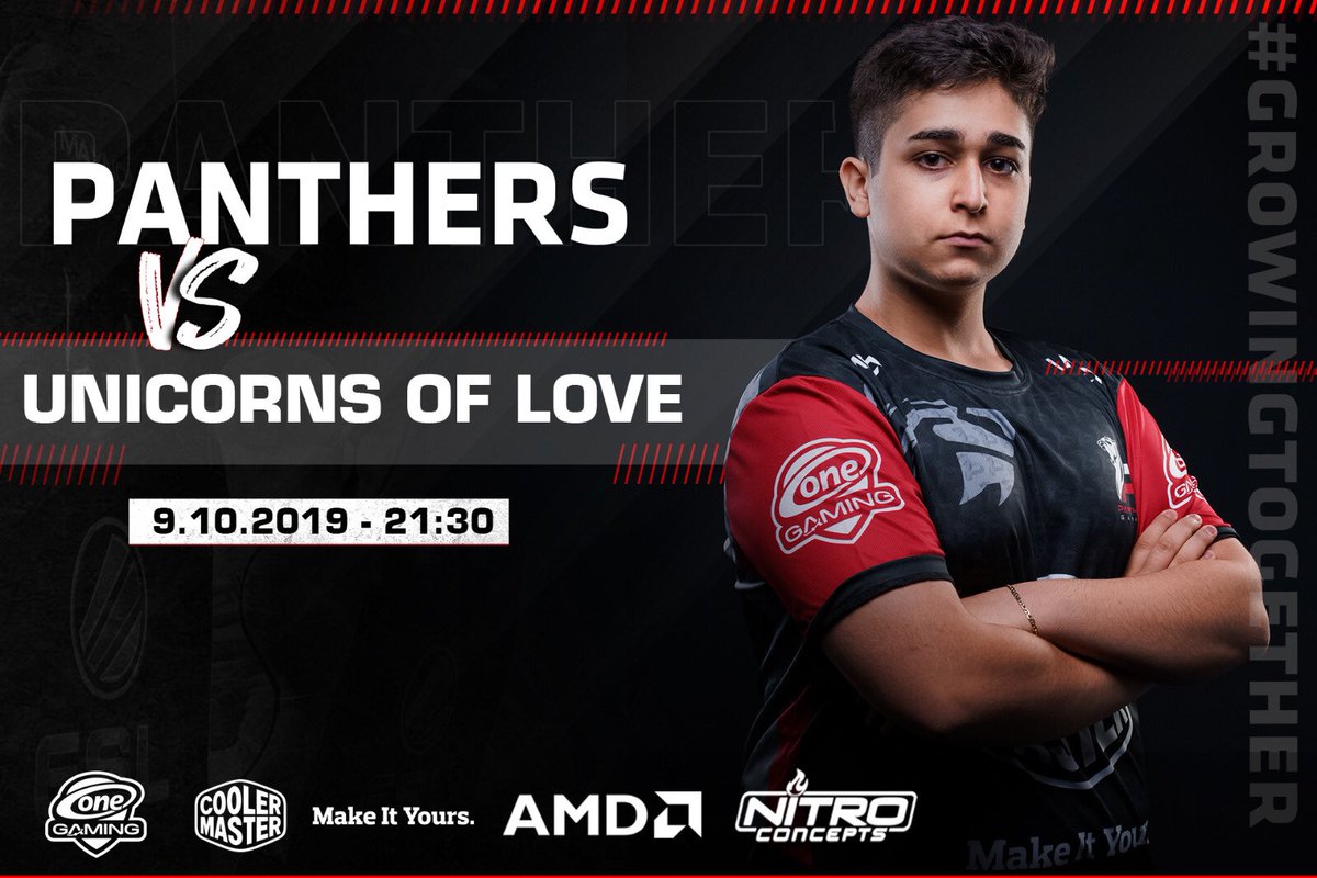 Ab 21:30 gehts für unser #CSGO Team in der #ESLMeisterschaft weiter ! 💪🏻

🆚 <a href="/UnicornsOfLove/">Unicorns of Love</a> 
🖥 <a href="/99DAMAGEde/">99Damage</a> 

#BiteThemPanthers