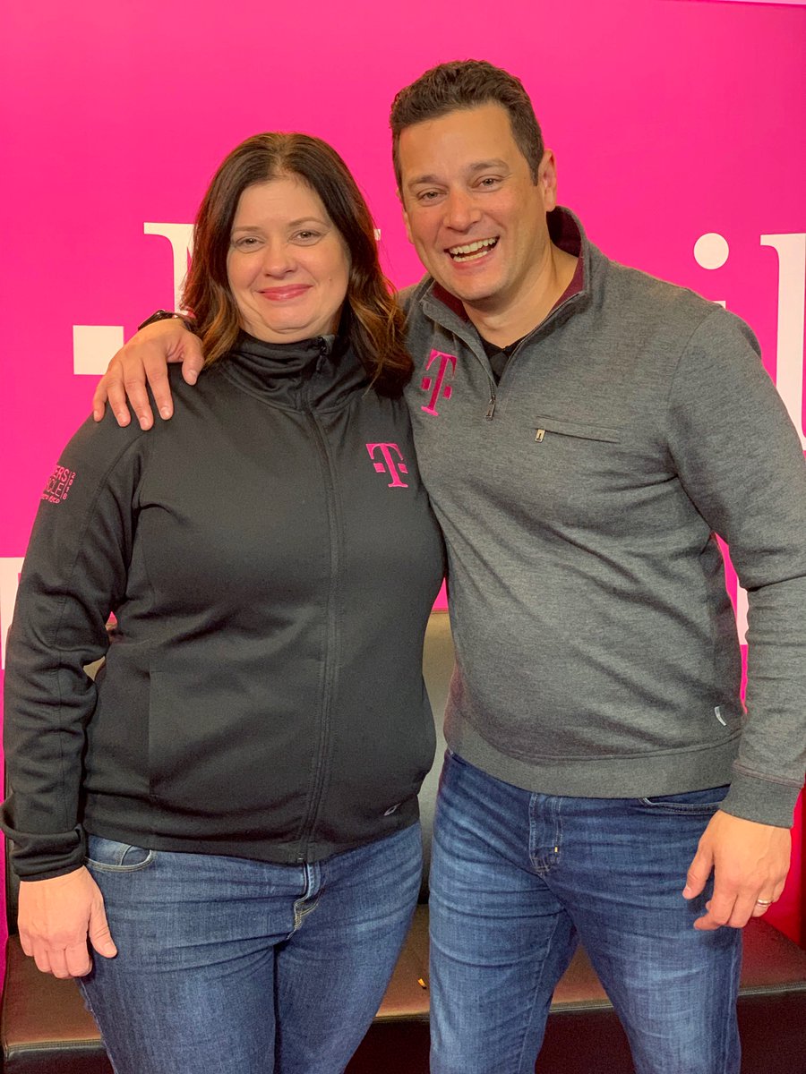 Mike_Katz's tweet photo. Say hello to @KimberlyJWyman who @CallieField has tapped to lead @TMobileBusiness’ dedicated care team!!

Because having the best care org in wireless just inspires us to amp it up even more😼 #CustomerServiceWeek https://t.co/GRjBNMaLUD