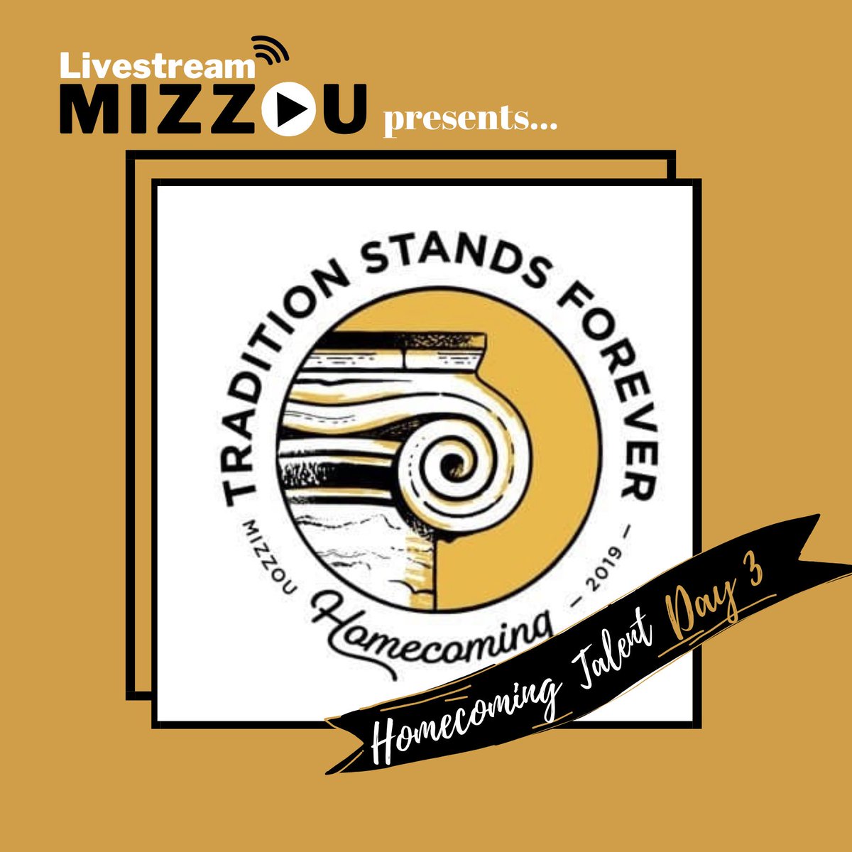 It’s the LAST night of Homecoming Talent. Be sure to check it out @ 6:30pm. livestream.com/mizzou/events/…